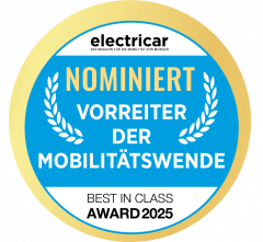 Diese rennomierte Auszeichnung Nominiert: Vorreiter der Mobilitätswende - Best in Class Award 2025 geht an die Impulsbücher zu Mobilitätswende, stellvertretend dafür der Krimi hochspannung