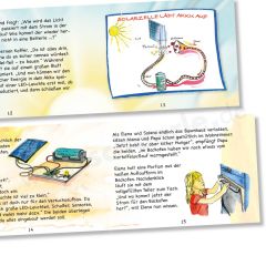 Dieses Kinderbuch leitet die Begeisterung für die E-Technik ins Handeln. Auch daher ist das Buch so wertvoll, wenn es von Firmen, Bildungseinrichtungen und Organisationen verteilt wird.